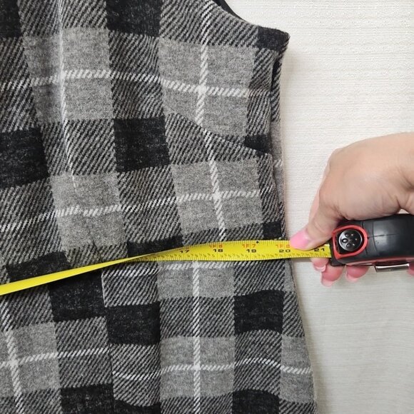 Y2k Forever 21 Sz 3X Plaid Knit Mini Dress Clueless Preppy Academia NWT - Picture 13 of 13